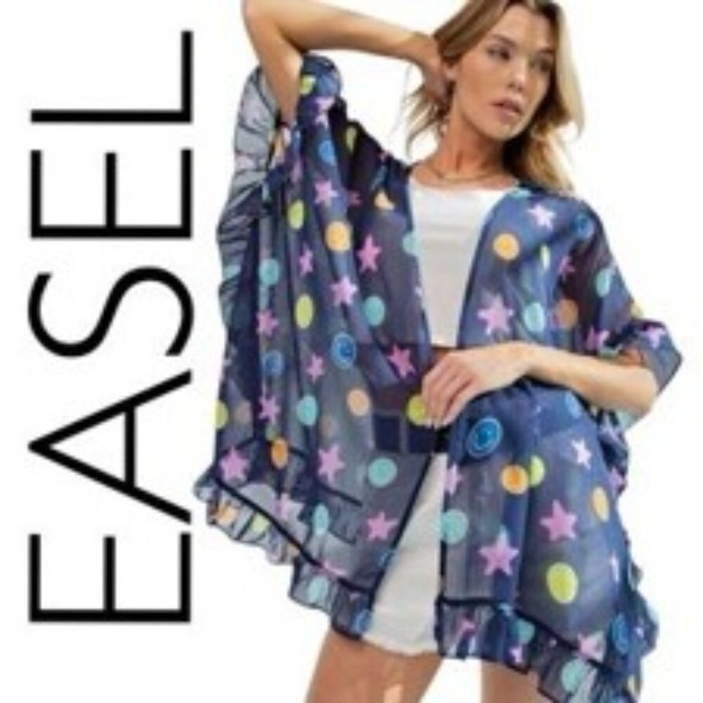 EASEL NWT KIMONO